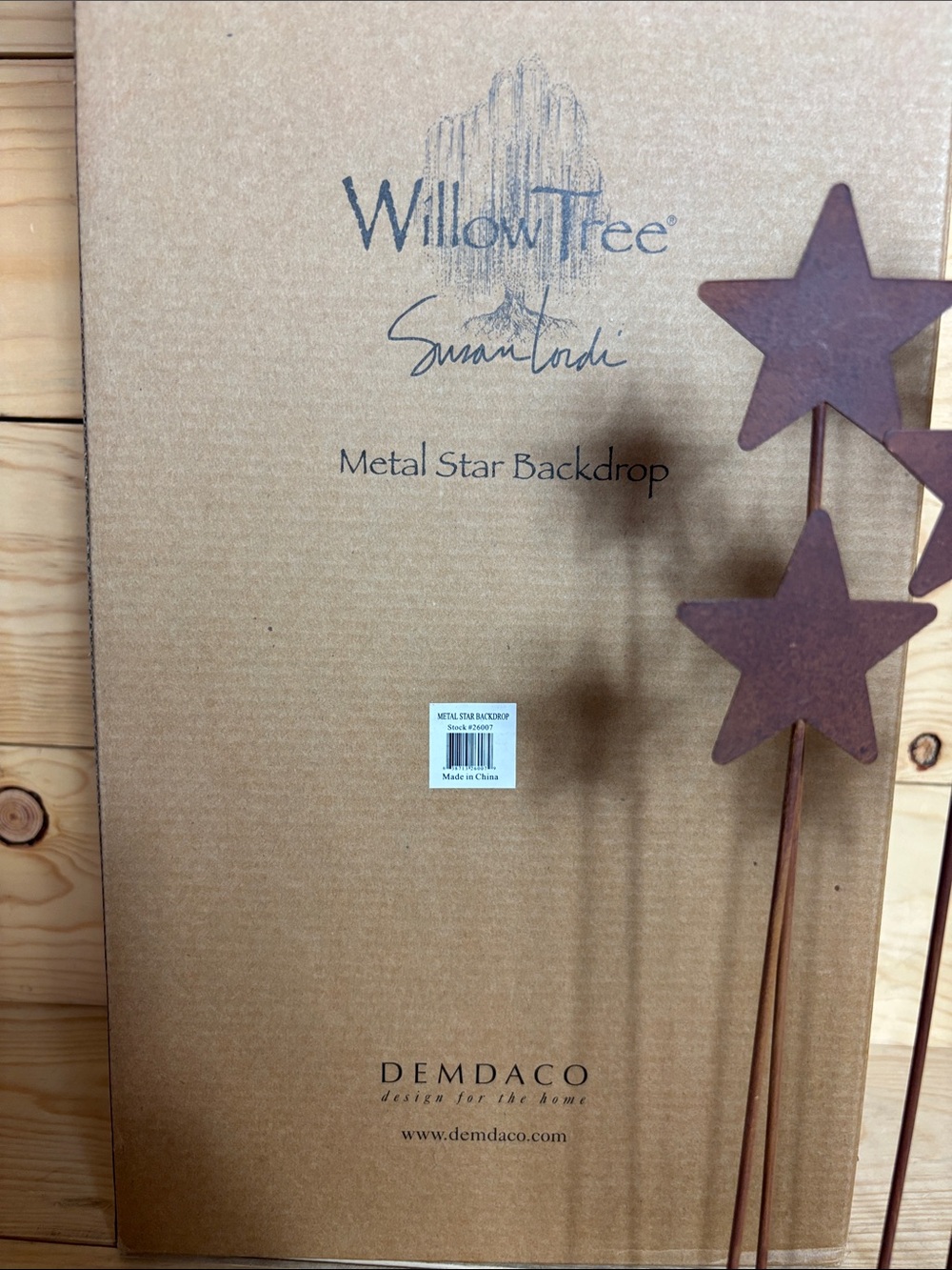 Nwt Willow Tree metal star backdrop‎ - Picture 3 of 7